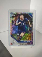 Lionel Messi [Sparkle] #10 Soccer Cards 2021 Topps UEFA Champions League Prices