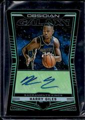 Harry Giles [Green] #GA-HGL Basketball Cards 2018 Panini Obsidian Galaxy Autographs Prices
