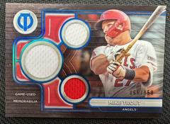 Mike Trout #TTR-MT Baseball Cards 2024 Topps Tribute Triple Relic Prices