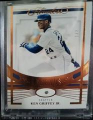 Ken Griffey Jr. [Aquamarine] #32 Baseball Cards 2021 Panini Flawless Prices