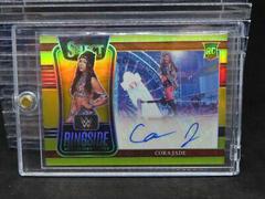 Cora Jade [Gold Prizm] Wrestling Cards 2022 Panini Select WWE Ringside Action Signatures Prices