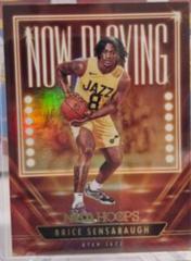 Brice Sensabaugh [Holo] #12 Basketball Cards 2023 Panini Hoops Now Playing Prices