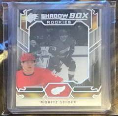 Moritz Seider Hockey Cards 2021 SPx Shadow Box Prices