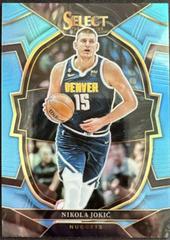 Nikola Jokic [Light Blue] #1 Basketball Cards 2022 Panini Select Prices