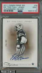 Ed 'Too Tall' Jones [Autograph Silver] #58 Football Cards 2011 Panini Prime Signatures Prices