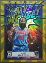 James Harden [Gold] Basketball Cards 2020 Panini Donruss Optic My House Prices