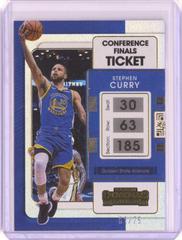Stephen Curry [Conference Finals] #10 Basketball Cards 2021 Panini Contenders Prices