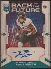 Travis Etienne Jr. #BFS-TE Football Cards 2023 Panini Donruss Elite Back to the Future Signatures Prices