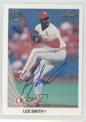 Lee Smith Baseball Cards 1990 Leaf Prices
