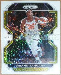 Briann January [White Sparkle] Basketball Cards 2022 Panini Prizm WNBA Prices