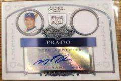 Martin Prado [Autograph Relic] Baseball Cards 2006 Bowman Sterling Prices