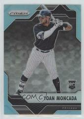 Yoan Moncada [Light Blue] Baseball Cards 2017 Panini Chronicles Prizm Prices