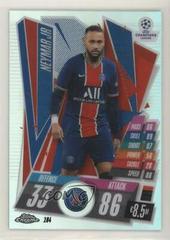 Neymar Jr [Refractor] #104 Soccer Cards 2020 Topps Chrome Match Attax UEFA Champions League Prices