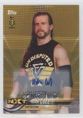 Adam Cole [Gold Autograph] Wrestling Cards 2018 Topps WWE Prices
