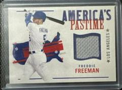Freddie Freeman Baseball Cards 2022 Panini Chronicles America's Pastime Swatches Prices