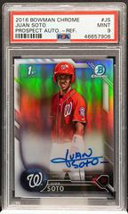 Juan Soto [Refractor] Baseball Cards 2016 Bowman Chrome Prospect Autograph Prices