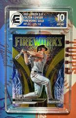 Colton Cowser [Gold Prizm] Baseball Cards 2021 Panini Prizm Draft Picks Fireworks Prices