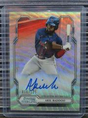 Akil Baddoo [Wave] Baseball Cards 2019 Bowman Sterling Prospect Autographs Prices