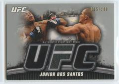 Junior Dos Santos [Silver] Ufc Cards 2010 Topps UFC Knockout Fight Mat Relic Prices