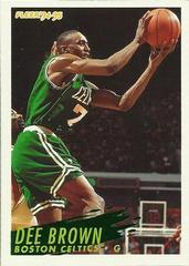 Dee Brown #10 Basketball Cards 1994 Fleer Prices