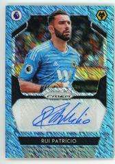Rui Patricio [Blue Shimmer] Soccer Cards 2019 Panini Prizm Premier League Signatures Prices