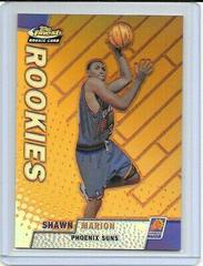 Shawn Marion [Gold Refractor] Basketball Cards 1999 Finest Prices
