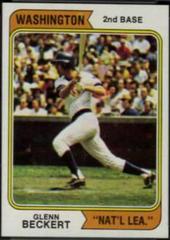 Glenn Beckert [Washington] #241 Baseball Cards 1974 Topps Prices