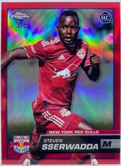 Steven Sserwadda [Red] Soccer Cards 2023 Topps Chrome MLS Prices