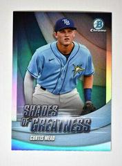 Curtis Mead #SG-13 Baseball Cards 2022 Bowman Chrome Shades of Greatness Prices