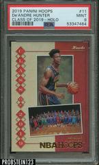 De'Andre Hunter [Holo] Basketball Cards 2019 Panini Hoops Class of 2019 Prices