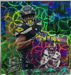 Kenneth Walker III [Green Neon] #5 Football Cards 2023 Panini Spectra RetroSpect Autograph Prices