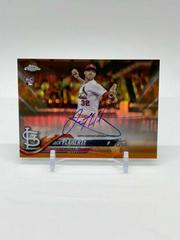 Jack Flaherty [Orange Refractor] #RA-JF Baseball Cards 2018 Topps Chrome Rookie Autograph Prices