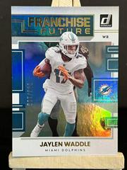 Jaylen Waddle [Holo] Football Cards 2022 Panini Donruss Franchise Future Prices