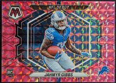 Jahmyr Gibbs [Camo Pink] #ND-10 Football Cards 2023 Panini Mosaic NFL Debut Prices