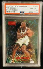 Vin Baker [Star Rubies] #204 Basketball Cards 1997 Skybox Premium Prices