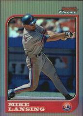 Mike Lansing [Refractor] #17 Baseball Cards 1997 Bowman Chrome Prices