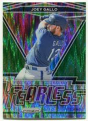 Joey Gallo [Forest Green Flash Prizm] Baseball Cards 2021 Panini Prizm Fearless Prices