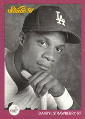 Darryl Strawberry #190 Baseball Cards 1991 Studio Prices