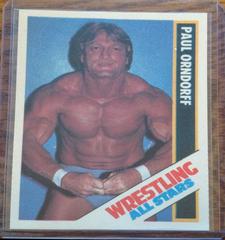 Paul Orndorff #8 Wrestling Cards 1985 Wrestling All Stars Prices