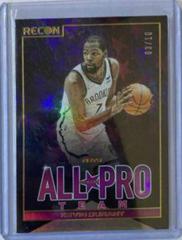 Kevin Durant [Gold] #7 Basketball Cards 2021 Panini Recon All Pro Prices