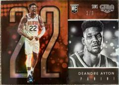 DeAndre Ayton Basketball Cards 2018 Panini Chronicles Prices