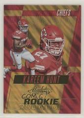 Kareem Hunt [Retail] #36 Football Cards 2017 Panini Absolute Rookie Roundup Prices