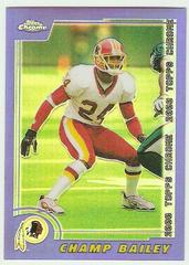 Champ Bailey [Refractor] #7 Football Cards 2000 Topps Chrome Prices