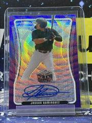 Jasson Dominguez [Purple Wave] #BA-JD1 Baseball Cards 2020 Leaf Metal Draft Autographs Prices