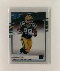 AJ Dillon #RR-AD Football Cards 2020 Panini Chronicles Clearly Donruss Rated Rookies Prices
