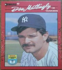 Don Mattingly Baseball Cards 1990 Donruss Learning Series Prices