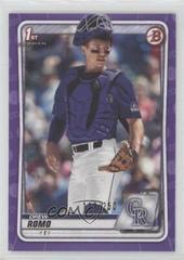 Drew Romo [Purple] Baseball Cards 2020 Bowman Draft Prices