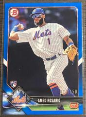 Amed Rosario [Blue] #34 Baseball Cards 2018 Bowman Prices