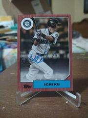 Ichiro [Red] #87BA-I Baseball Cards 2022 Topps 1987 Autographs Prices