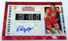 Ethan Happ [Autograph Diamond] #117 Basketball Cards 2019 Panini Contenders Draft Picks Prices